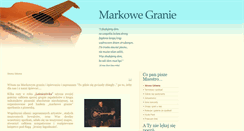 Desktop Screenshot of markowegranie.pl